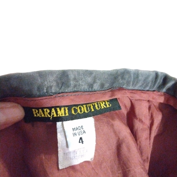 Barami 100%Rayon Gray Pencil Business Casual Versatility Skirt Size 4 - Picture 2 of 7